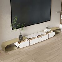 Meuble TV couleur blanche de style nordique le plus vendu Meuble de salon meuble TV en bois mat