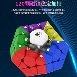 Dayan Five Cube 2ème génération, version simplifiée, cube magique dodécédron lisse et coloré pour adolescents - Product Image 5