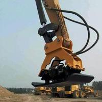 Offre Spéciale : Compacteur à plaque vibrante hydraulique pour excavatrice de marque RB, en acier Q355, haute fréquence, haute durabilité, facile à utiliser