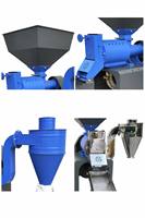 Nouvelle décortiqueuse de riz commerciale diesel triphasée électrique en acier inoxydable multifonctionnelle