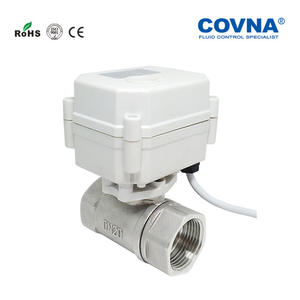 Vanne à boisseau sphérique électrique miniature personnalisée en acier inoxydable 304, réinitialisation automatique, filetage 4/8\" 6/8\", bidirectionnelle, coupure de courant - Product Image 2