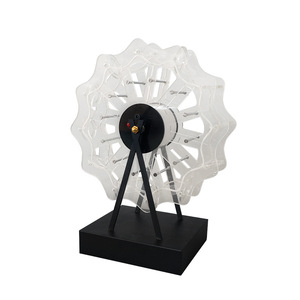 Support de verres à shot en forme de grande roue de bar à cocktails, éclairage LED rechargeable, 12 verres de 30 ml, pour fêtes, bars et KTV - Product Image 5