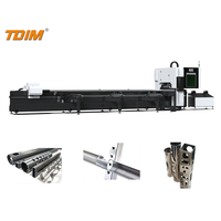 Machine de découpe laser de tubes avec système de contrôle Cypcut, semi-automatique, pour le poinçonnage de tuyaux, découpeuse laser à fibre