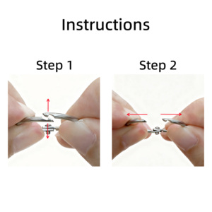 Anneaux de reliure en acier inoxydable FREYA 22 mm, <span class=keywords><strong>action</strong></span> de charnière fluide, clip pour livre de recettes de restaurant - Product Image 5