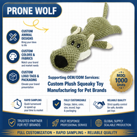 Jouets couineurs pour chiens Lion Éléphant en peluche, jouet à mâcher indestructible, animaux en peluche durables pour mâcheurs agressifs, nettoyage des dents, chiot