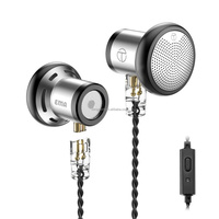 Écouteurs TRN EMA 124dB à ultra haute sensibilité 32 Ohm à tête plate, compatibles avec dongle DAC USB à entraînement direct, casque audio pour téléphone portable