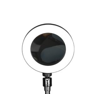 Supporto per cellulare in ferro, da tavolo, per riprese dall'alto, anti-vibrazione, con luce <span class=keywords><strong>video</strong></span> e treppiede per selfie e <span class=keywords><strong>foto</strong></span> - Product Image 5