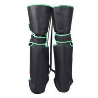 Masseur de jambes et de cuisses à compression d'air Sunmaxx avec contrôle de la minuterie, conception de enveloppement pour pieds et mollets pour la circulation et le confort