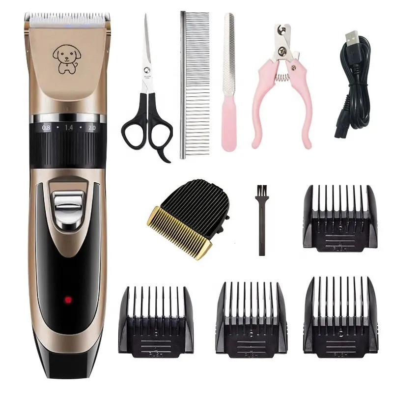 DOKA Dog Shaver Clippers Low Noise Rechargeable Pet Grooming Hair Clippers Trimmer For Dogs Pet Hair Clipper