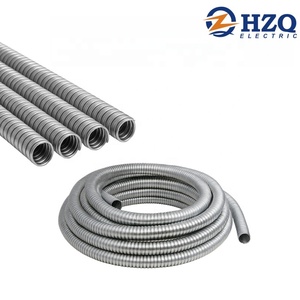 Tuyau métallique flexible à paroi réduite HZQ ZQFSC-50 de 1/2 pouce en acier galvanisé pour câblage extérieur <span class=keywords><strong>Greenfield</strong></span> – Vente en gros - Product Image 4