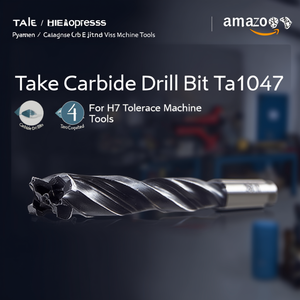 Ttake <b>Carbide</b> <b>Drill</b> <b>Bit</b> Ta1047 Nano Coated For H7 Tolerance Machine Tools - Product Image 3
