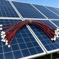 Kabel Harness Konektor JST PH 2.0mm 2-Pin, Kabel Tembaga Berlapis Timah 24AWG Merah/Hitam untuk Peralatan Rumah Tangga, LED & Peralatan Tenaga Surya