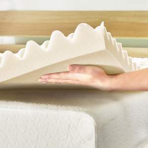 <span class=keywords><strong>Surmatelas</strong></span> 7 zones en mousse à mémoire de forme infusée de cuivre de 3 pouces avec <span class=keywords><strong>surmatelas</strong></span> de fraîcheur améliorée à rebond lent - Product Image 5