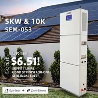 5KW 10KW 15KW système de stockage d'énergie à flux redox au vanadium 30kwh kit de système solaire domestique