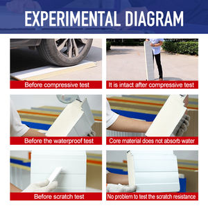 Toit <span class=keywords><strong>isolant</strong></span> en <span class=keywords><strong>polyuréthane</strong></span> métallique à surface en aluminium de haute qualité Panneau sandwich 150 <span class=keywords><strong>mm</strong></span> pour panneau de chambre froide Panneaux sandwich en PU - Product Image 2