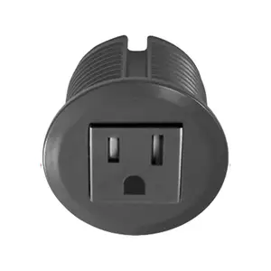 OSWELL Factory hot direct sale price Table Hole Round Usb Socket Embedded Furniture Hidden Socket For Office Desks