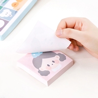 Dessin animé Animal Collant Notes Post Bloc-Notes Bloc-Notes Kawaii Papeterie Bureau École Fournitures Accessoires Blocs-Notes