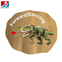 Jouet dinosaure Tyrannosaurus Rex LED coloré, robot électrique télécommandé avec thème animal, jouet en plastique