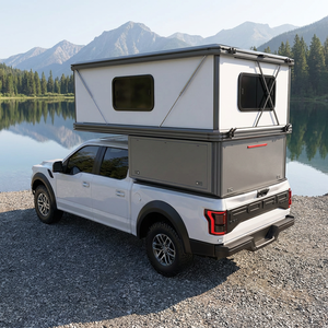 Meilleur rapport qualité-prix, camping-car pour camionnette sans toile, camping-car à coque rigide, installation en 15 secondes - Product Image 1