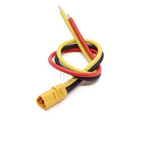 Conector <span class=keywords><strong>Macho</strong></span>-Hembra de Tres Núcleos con Cable MT30-M/F, <span class=keywords><strong>Enchufe</strong></span> Trifásico de Tres Polos para Modelo RC, Control Remoto, ESC, Batería Lipo - Product Image 3