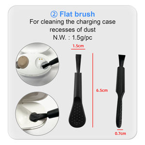 Brosse de nettoyage en plastique ABS pour prothèses auditives et bouchons d'oreille efficace pour maintenir la propreté de l'<span class=keywords><strong>appareil</strong></span> - Product Image 4