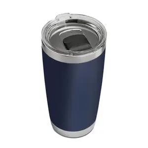 Gobelet en acier inoxydable 20oz avec couvercle, tasse de voyage isolée sous vide à Double paroi, gobelet à café de voyage coloré