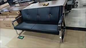 Best-Selling Salon Furniture Barber Shop Waiting Chair Hair Salon Sofa for Beauty Dyeing for Waiting Purposes - Product Image 5