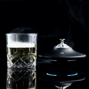 Hot-selling Electric Smoke Generator Cocktail Mixing <b>Tool</b>, Flying Saucer-style Whisky Electric Smoke Generator Set - Product Image 5
