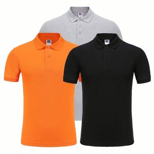 Design Custom Print Polo Shirts Soft 90% Polyester 10% Spandex Anti-Wrinkle Fabric Classic Collar Golf Team Uniforms - Product Image 4