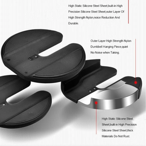 CZFIT Hot Selling Wholesale Free Weights Body Building Custom Logo 24kg Adjustable Steel Durable <b>Dumbbell</b> Sets - Product Image 5