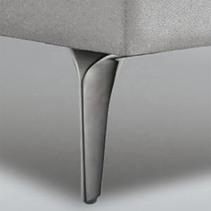 <span class=keywords><strong>SGS</strong></span> 테스트 통과 H16cm 현대 블랙 니켈 금속 알루미늄 합금 가구 사무실 소파 다리 교체 - Product Image 5