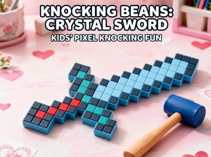 ערכת צעצועי בנייה מפלסטיק Knock-Knock עם תבניות, פאזל חנות עבודת יד, רב מכר, סיטונאי מהמפעל - Product Image 4