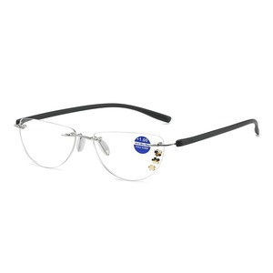 <span class=keywords><strong>Gafas</strong></span> <span class=keywords><strong>de</strong></span> Lectura para Mujer <span class=keywords><strong>de</strong></span> Diseño, <span class=keywords><strong>Gafas</strong></span> con Bloqueo <span class=keywords><strong>de</strong></span> <span class=keywords><strong>Luz</strong></span> <span class=keywords><strong>Azul</strong></span>, Montura Óptica sin Aro, <span class=keywords><strong>Gafas</strong></span> <span class=keywords><strong>de</strong></span> Lectura para Mujer - Product Image 6