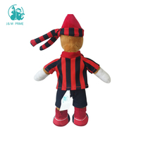 Promotion Peluche Peluche Fabricant Logo personnalisé Peluche Peluche Peluche douce en peluche humaine Mascotte de l'équipe (pas à vendre)