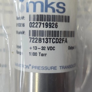 เครื่องแปลงสัญญาณแรงดัน MKS Baratron รุ่น 722 1 ทอร์ 15 ถึง 32 โวลต์ดีซี สำหรับระบบควบคุมอัตโนมัติในอุตสาหกรรม - Product Image 2