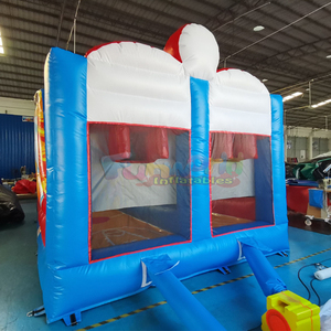 Jeux de tir au basket gonflables pour enfants, compétition en plein air, matchs tête à tête. - Product Image 3