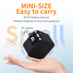 20W GaN PD ChargerสนับสนุนประเภทC 20W Chargerพอร์ตUSBคู่A AdaptersสําหรับiPhone 13 12 Pro Max 11 Mini <span class=keywords><strong>8</strong></span> Plus - Product Image 5