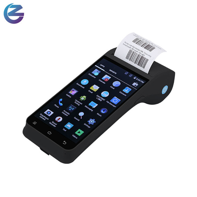 Handheld Android POS Machine Z91 with NFC QR Code Scanner for Smart Retail Payment and Inventory Tracking