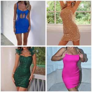 女式包衣服库存批发休闲连衣裙女式套装散装品牌新款包衣服连衣裙女式二手衣服 - Product Image 2