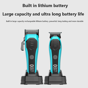 Nuovo Design Professionale Tagliacapelli Wireless per Uomo Macchina per Taglio Capelli <span class=keywords><strong>Regolabarba</strong></span> Rasoio 5W con Manico in Plastica - Product Image 3