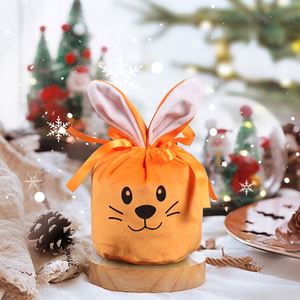 Tas hadiah kelinci Simle keluaran baru tas hadiah Paskah modis untuk anak-anak tas Easter kelinci suguhan Multi warna hadiah ulang tahun - Product Image 1
