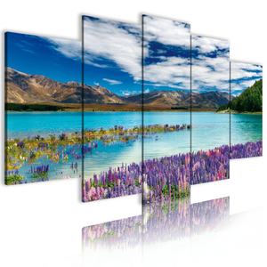 Pinturas para Sala de Estar, Lienzo Artístico, Cuadro Moderno, Belleza, Paisaje Natural, Pintura al Óleo, Arte de Pared - Product Image 3