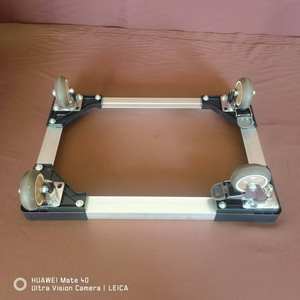 Capacité de charge de 150kg Roues de chariot en plastique 4 roues de chariot Chariot à chariot robuste pour boîtes Chariot mobile - Product Image 4