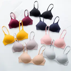 2024 New Arrival Large Seamless Detachable Top Bras Half Cup Plus Size Push Up Bras For Women