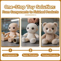 Boneka Beruang Teddy Super Lembut dengan Power Bank dan Bordir, Fungsi Pereda Stres untuk Hadiah Ulang Tahun