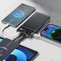 Chargeur portable OEM/ODM personnalisable avec logo, charge ultra-rapide, Power Bank 10000mah 20000mah, Power Banks, Power Station, PowerBank