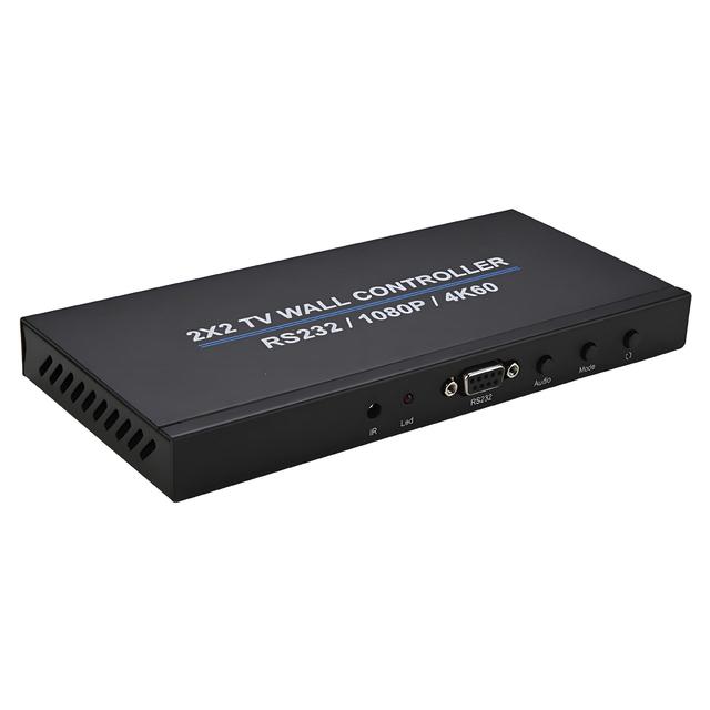 For 2x2 Video Wall Processor Image Splicing Device Controller NK-BT100 for 4K TV Wall