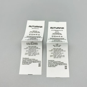 ป้ายกำกับดูแลสำหรับล้างโลโก้แบบปรับแต่งได้สำหรับป้ายซักเสื้อผ้า - Product Image 4