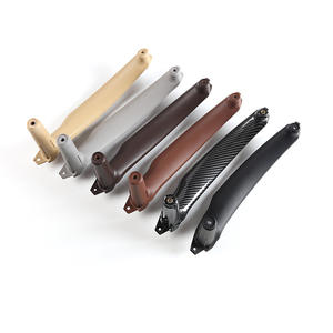 Nueva Cubierta Decorativa para Manija de Puerta Interior de Auto X5 X6 E70 E71, Color Negro/Beige, Izquierda/Derecha, con Garantía - Product Image 2