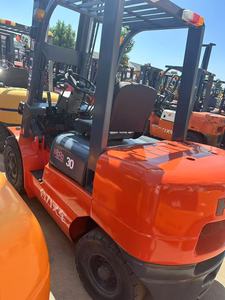 Refurbished Used HELI 3 Ton <b>Diesel</b> Forklift CPCD30 Wholesale Price Second Hand Forklift for Construction Yard <b>Container</b> Handling - Product Image 3